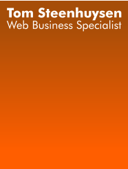 Web Business Specialist Tom Steenhuysen